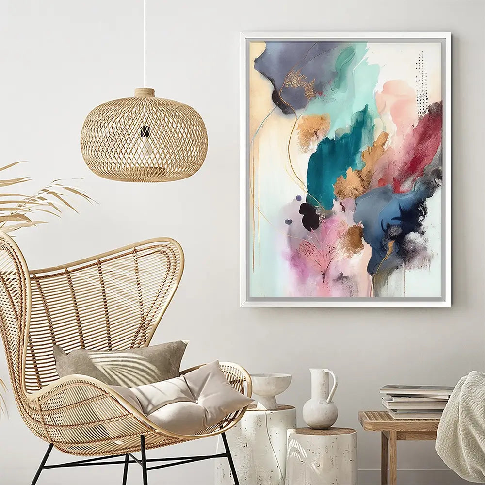 Echoes Of Colour Canvas Print Echoes Of Colour Canvas Print wall art product Art Print Shop