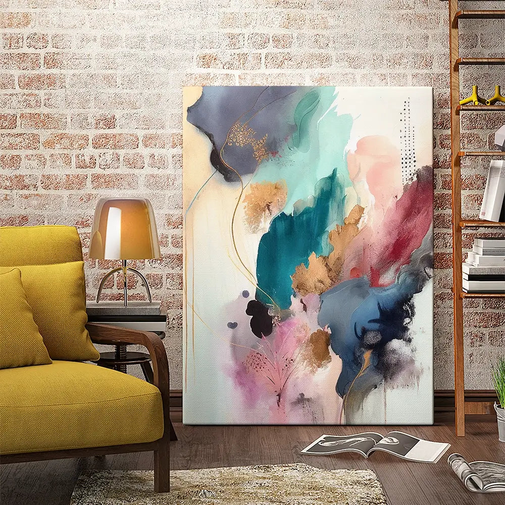 Echoes Of Colour Canvas Print Echoes Of Colour Canvas Print wall art product Art Print Shop