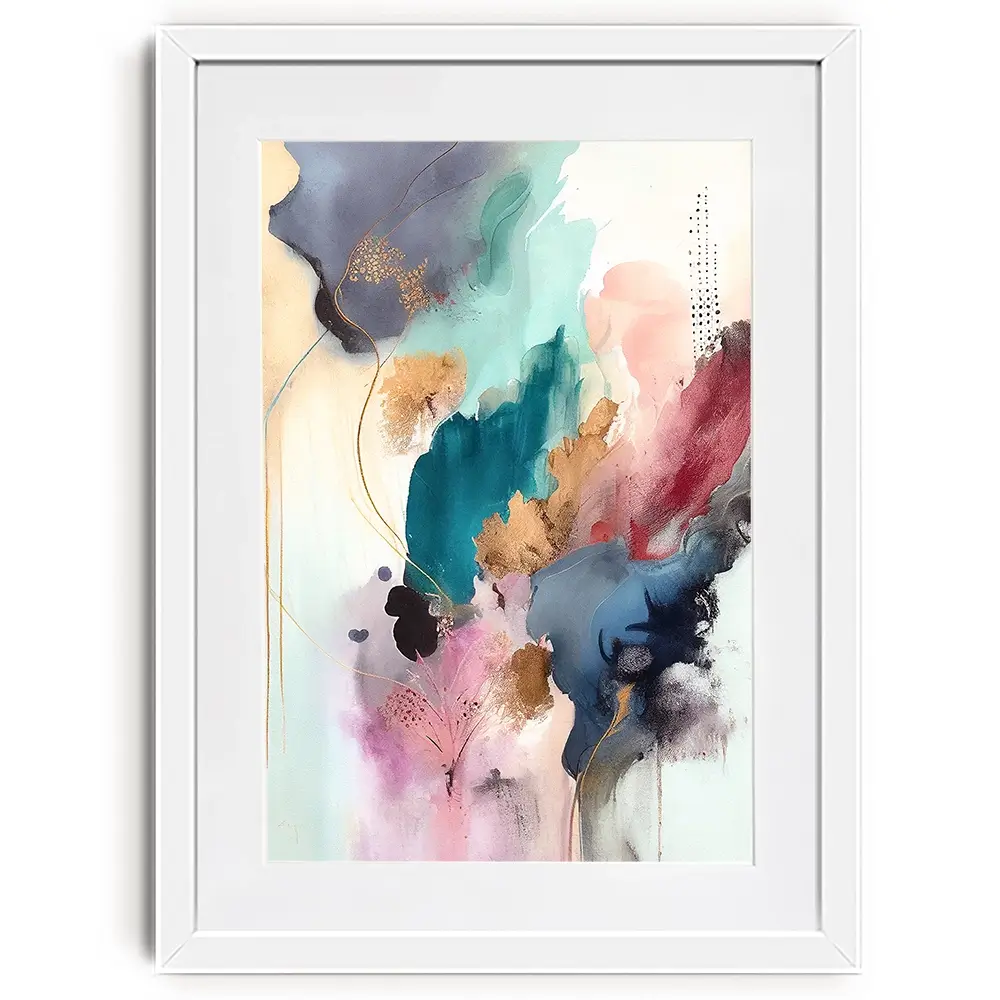 Echoes Of Colour Framed Art Print Echoes Of Colour Framed Art Print wall art product Art Print Shop