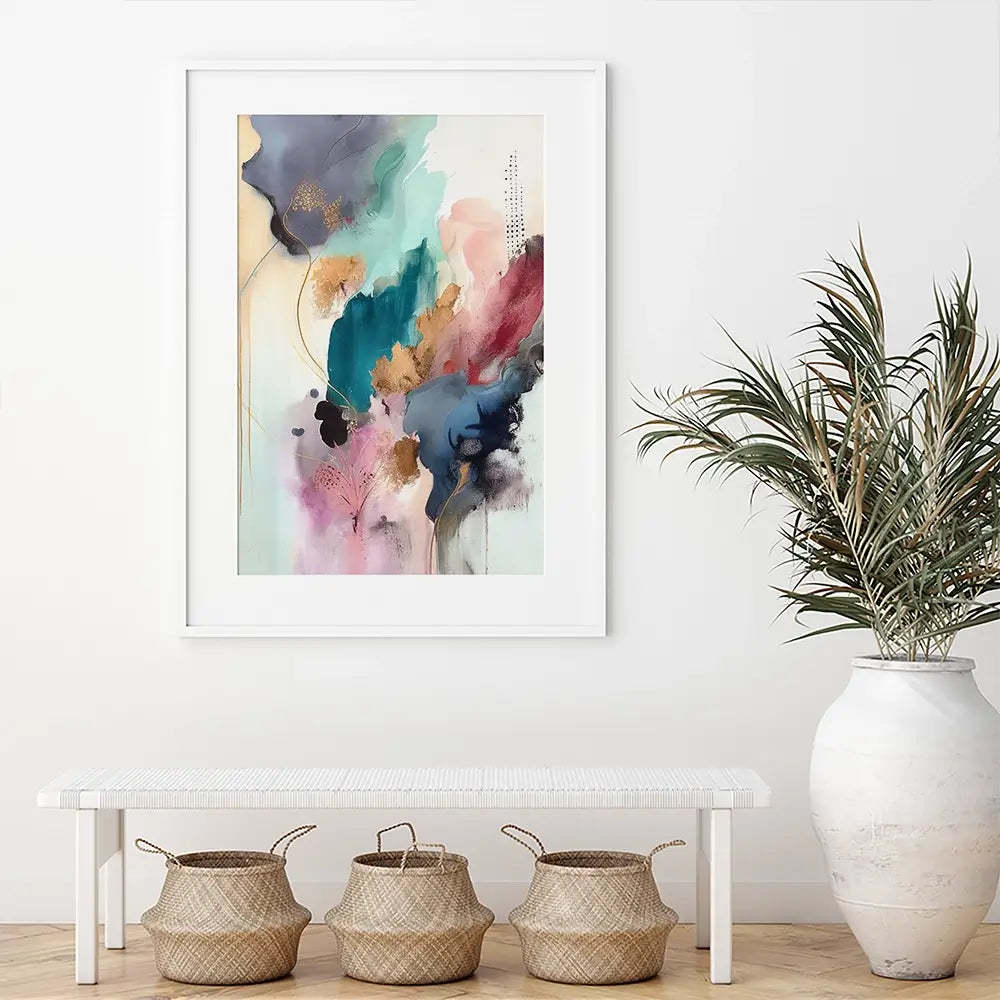 Echoes Of Colour Framed Art Print Echoes Of Colour Framed Art Print wall art product Art Print Shop