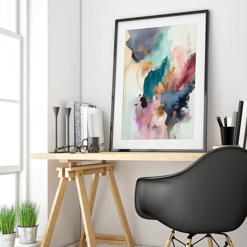 Echoes Of Colour Framed Art Print Echoes Of Colour Framed Art Print wall art product Art Print Shop