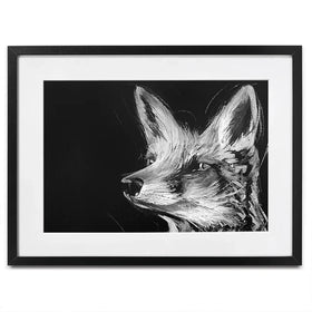 Eclipse Fox Framed Art Print Eclipse Fox Framed Art Print wall art product Aimee Linzi