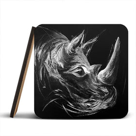 Eclipse Rhino Coaster Set Eclipse Rhino Coaster Set wall art product Aimee Linzi