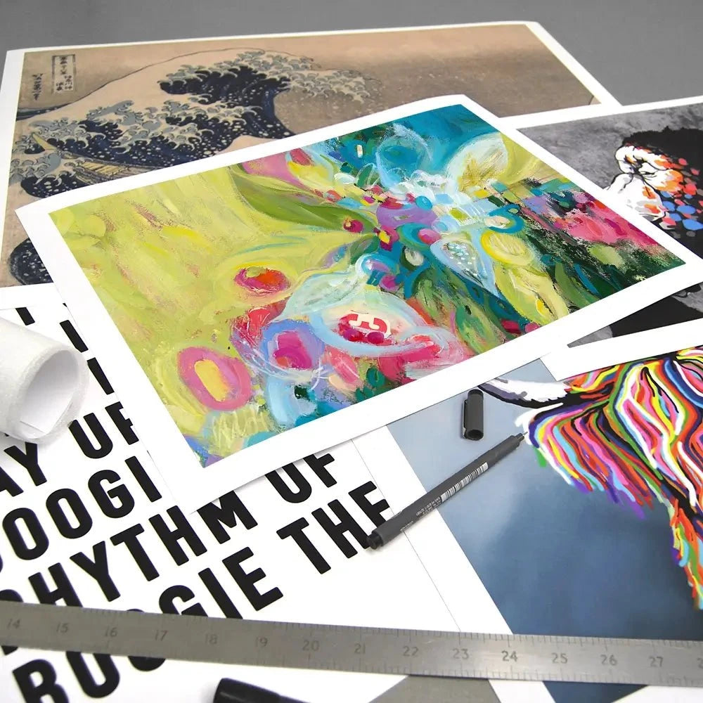 Edwinas Headdress Art Print Edwinas Headdress Art Print wall art product Janet Bothne