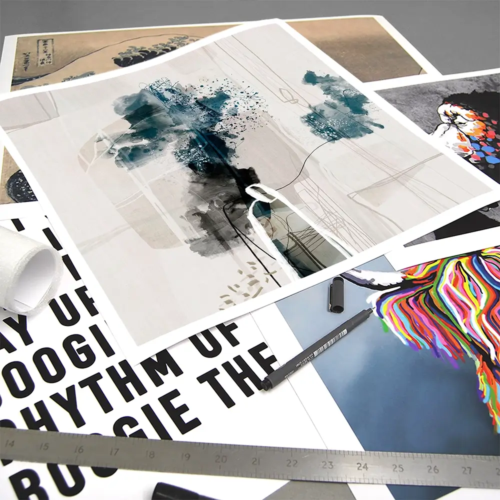 Effect Square Art Print Effect Square Art Print wall art product Roberto Moro