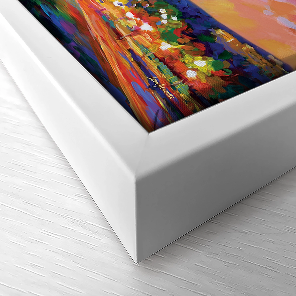 Eiffel Tower At Sunset Canvas Print Eiffel Tower At Sunset Canvas Print wall art product Leon Devenice