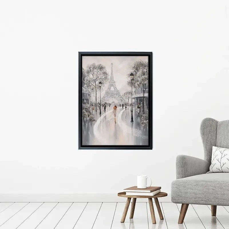 Eiffel Tower Flair Of Paris Canvas Print Eiffel Tower Flair Of Paris Canvas Print wall art product Isabella Karolewicz