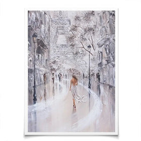 Eiffel Tower Paris Flair Art Print Eiffel Tower Paris Flair Art Print wall art product Isabella Karolewicz