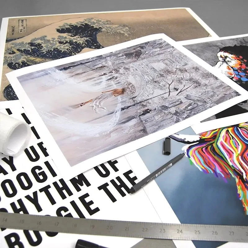 Eiffel Tower Paris Flair Art Print Eiffel Tower Paris Flair Art Print wall art product Isabella Karolewicz