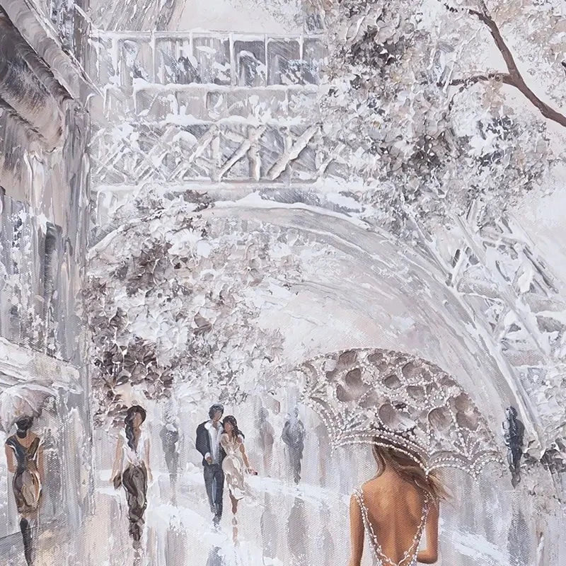 Eiffel Tower Paris Flair Canvas Print Eiffel Tower Paris Flair Canvas Print wall art product Isabella Karolewicz