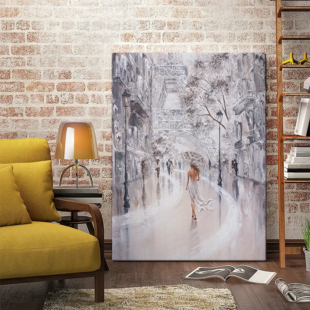 Eiffel Tower Paris Flair Canvas Print Eiffel Tower Paris Flair Canvas Print wall art product Isabella Karolewicz