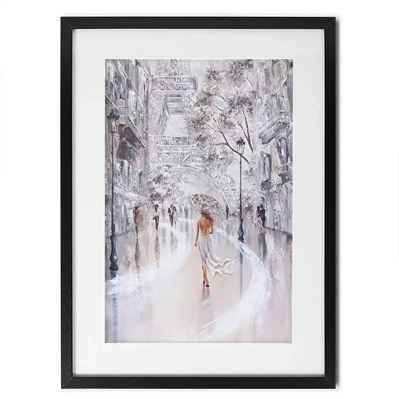 Eiffel Tower Paris Flair Framed Art Print Eiffel Tower Paris Flair Framed Art Print wall art product Isabella Karolewicz