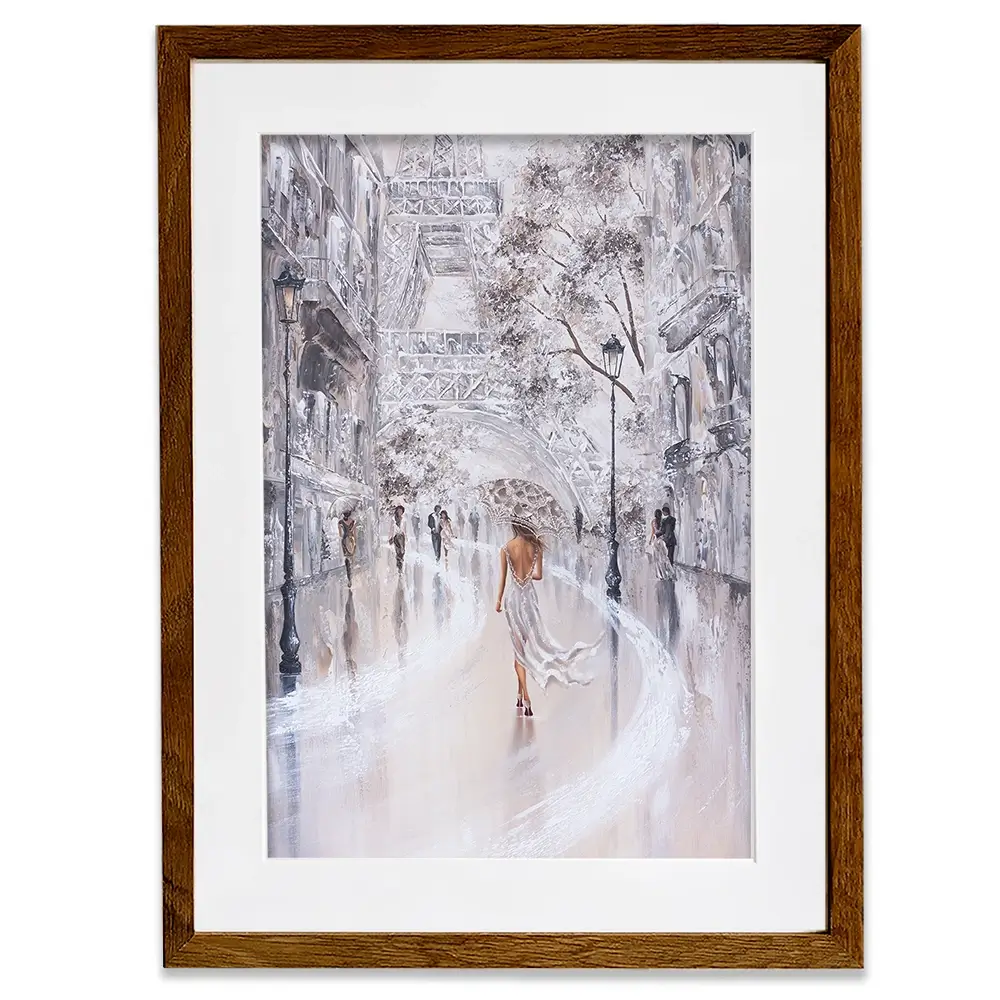 Eiffel Tower Paris Flair Framed Art Print Eiffel Tower Paris Flair Framed Art Print wall art product Isabella Karolewicz