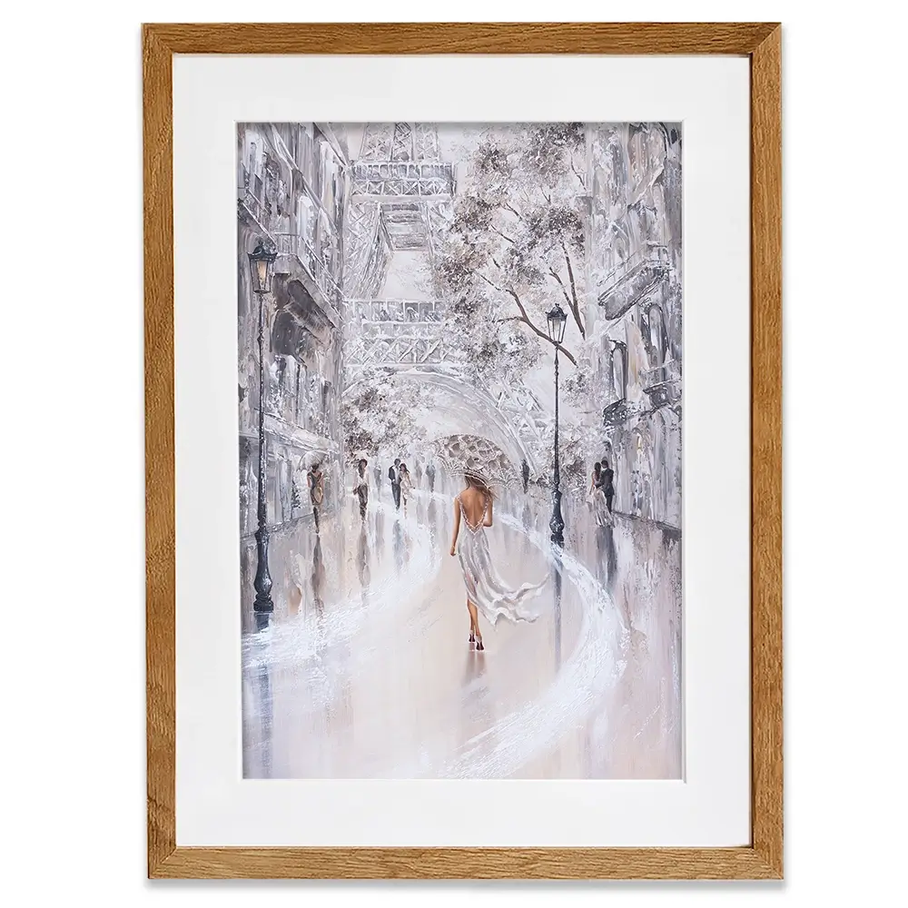 Eiffel Tower Paris Flair Framed Art Print Eiffel Tower Paris Flair Framed Art Print wall art product Isabella Karolewicz