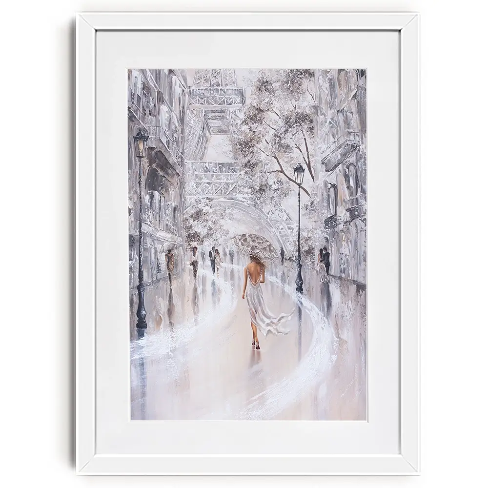 Eiffel Tower Paris Flair Framed Art Print Eiffel Tower Paris Flair Framed Art Print wall art product Isabella Karolewicz