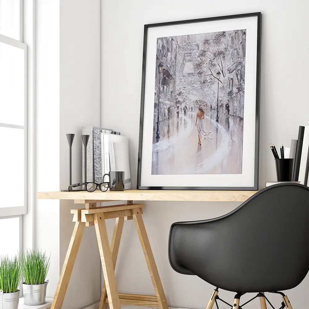 Eiffel Tower Paris Flair Framed Art Print Eiffel Tower Paris Flair Framed Art Print wall art product Isabella Karolewicz