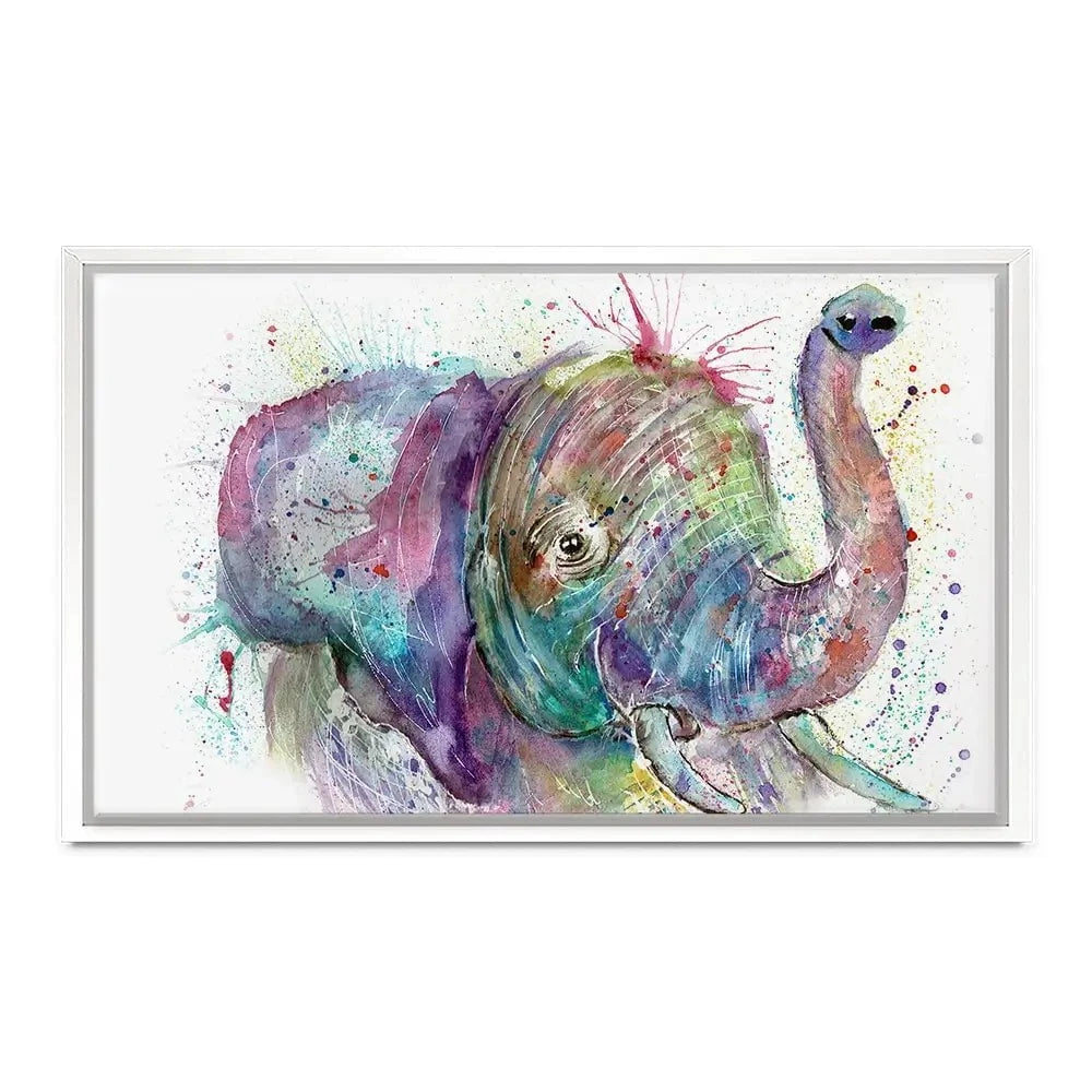 Ele The Elephant Canvas Print Ele The Elephant Canvas Print wall art product Jamie Taylor