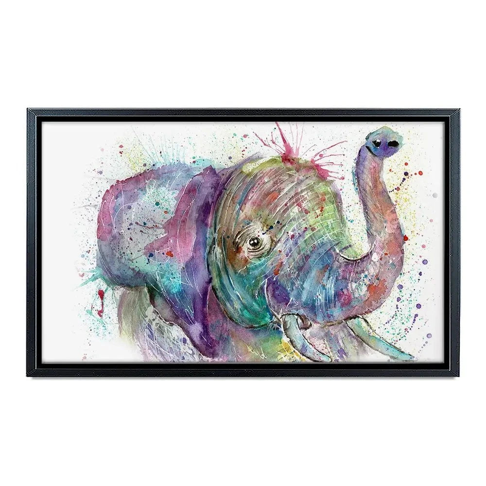 Ele The Elephant Canvas Print Ele The Elephant Canvas Print wall art product Jamie Taylor