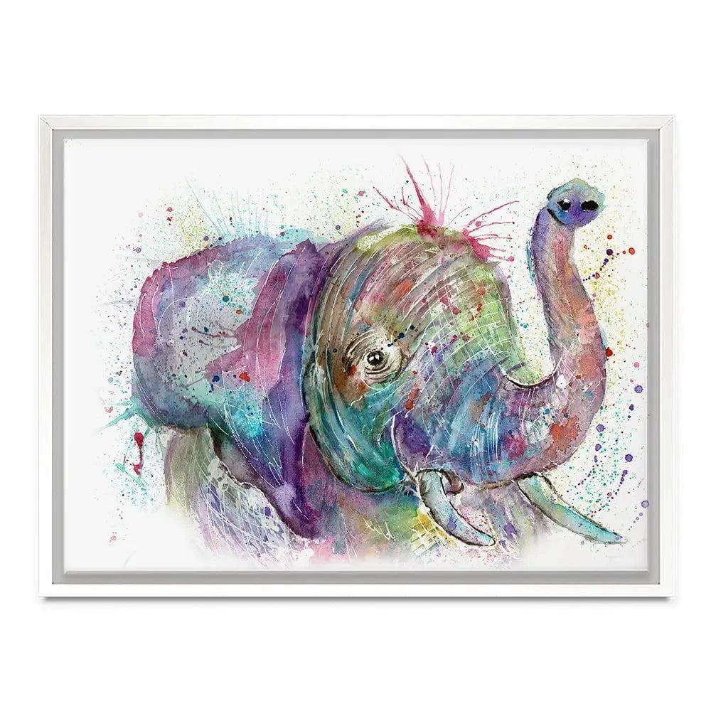 Ele The Elephant Canvas Print Ele The Elephant Canvas Print wall art product Jamie Taylor