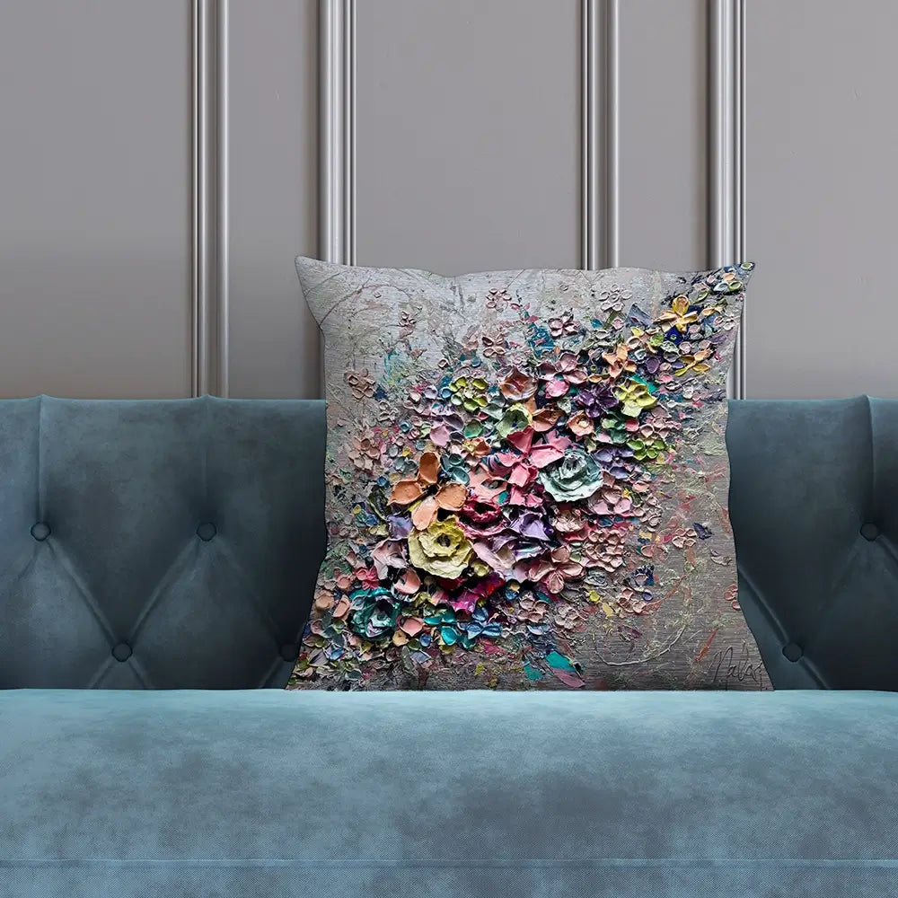 Electric Love Cushion Electric Love Cushion wall art product Nada Khatib