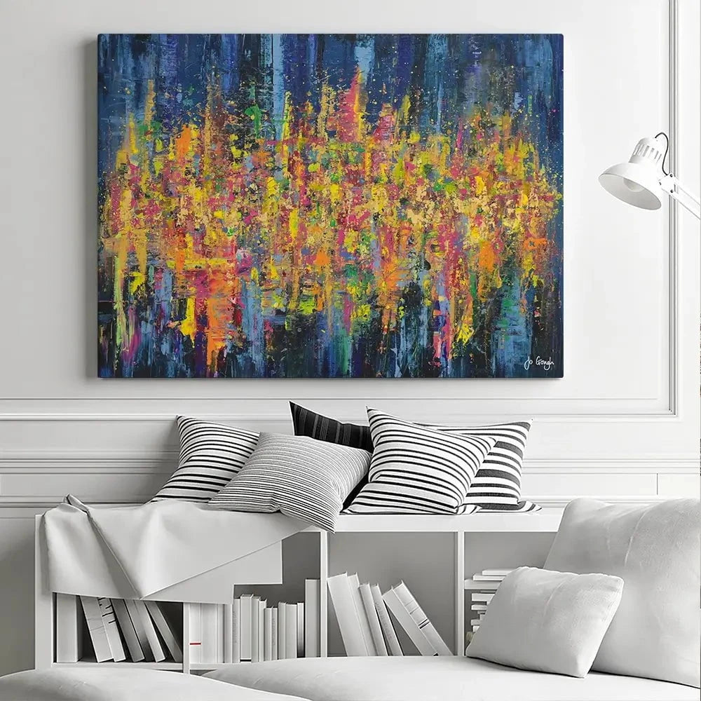 Electrifying Love Canvas Print Electrifying Love Canvas Print wall art product Jo Gough