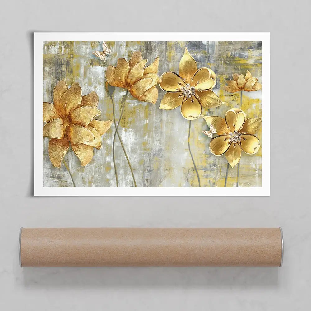Elegant Florals Art Print Elegant Florals Art Print wall art product Tim Kats / Shutterstock