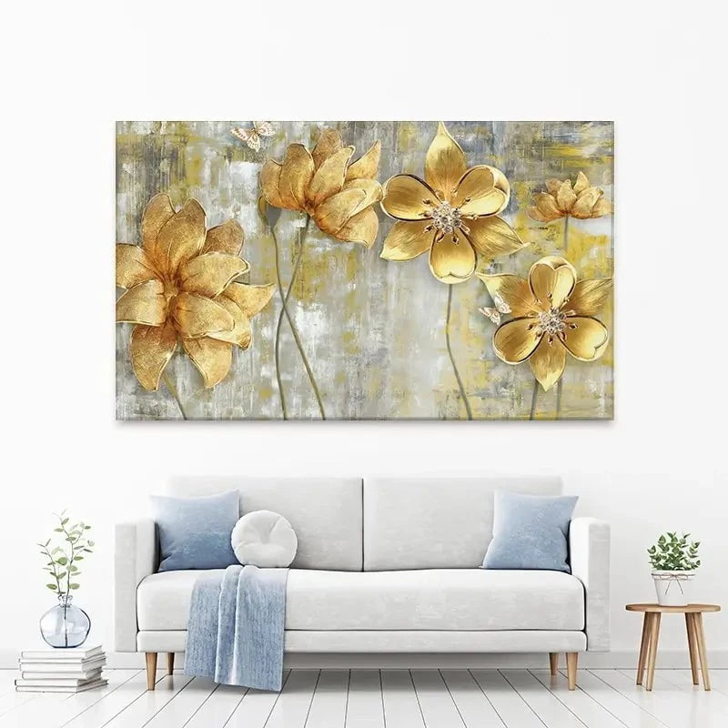 Elegant Florals Canvas Print Elegant Florals Canvas Print wall art product Tim Kats / Shutterstock