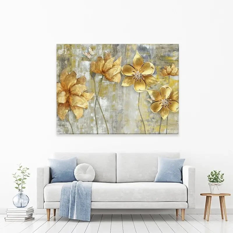 Elegant Florals Canvas Print Elegant Florals Canvas Print wall art product Tim Kats / Shutterstock