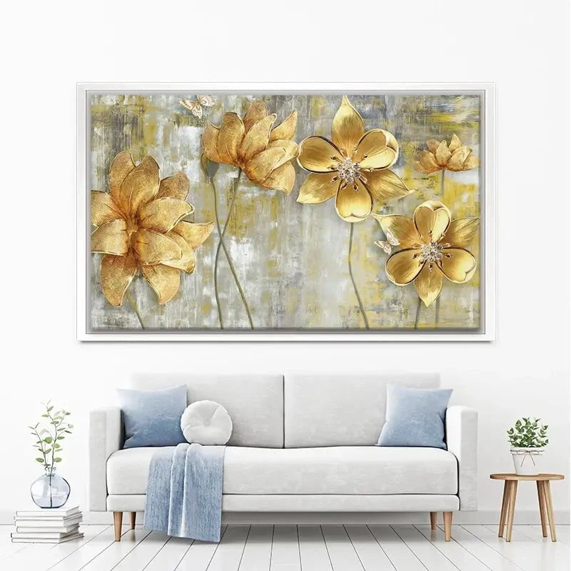 Elegant Florals Canvas Print Elegant Florals Canvas Print wall art product Tim Kats / Shutterstock