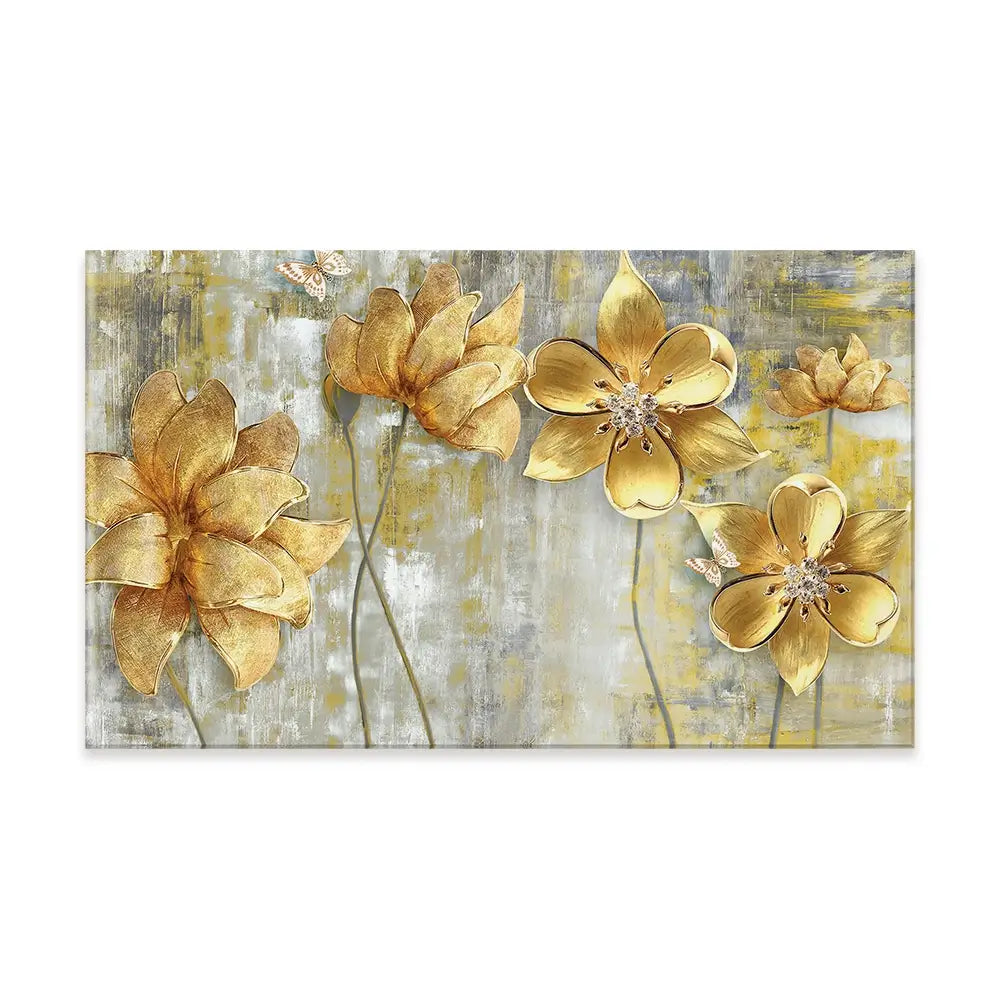 Elegant Florals Canvas Print Elegant Florals Canvas Print wall art product Tim Kats / Shutterstock