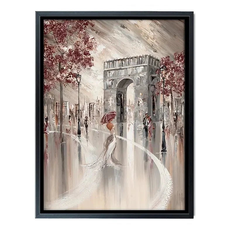 Elegant Paris Canvas Print Elegant Paris Canvas Print wall art product Isabella Karolewicz