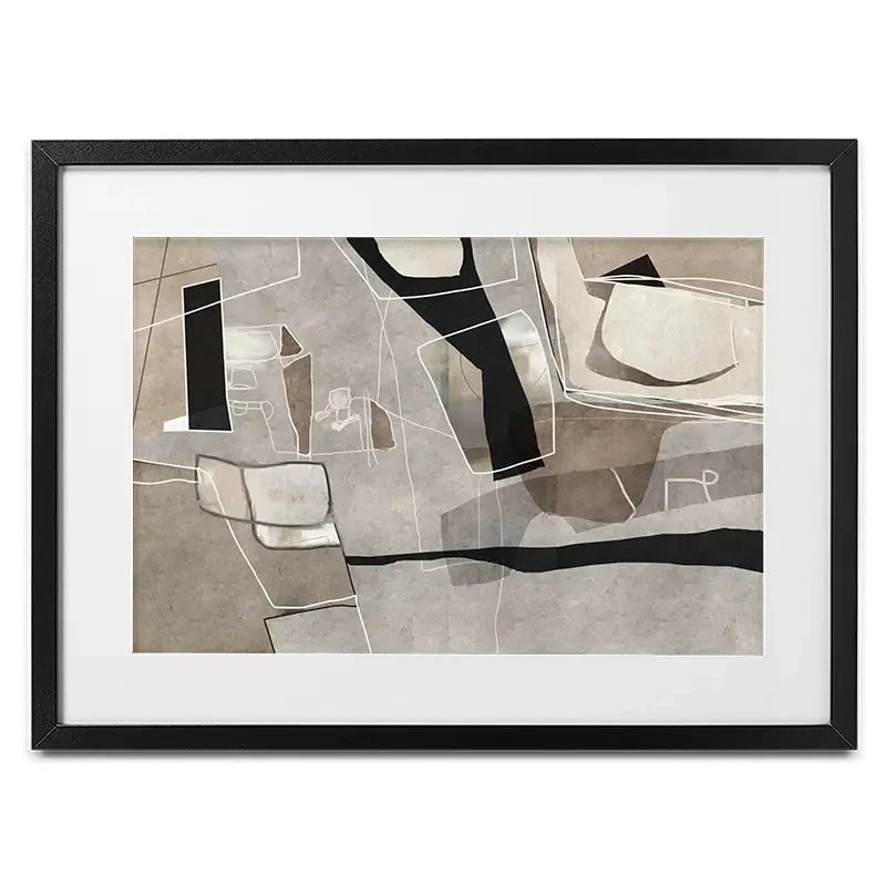 Elements Of Abstraction Framed Art Print Elements Of Abstraction Framed Art Print wall art product Roberto Moro