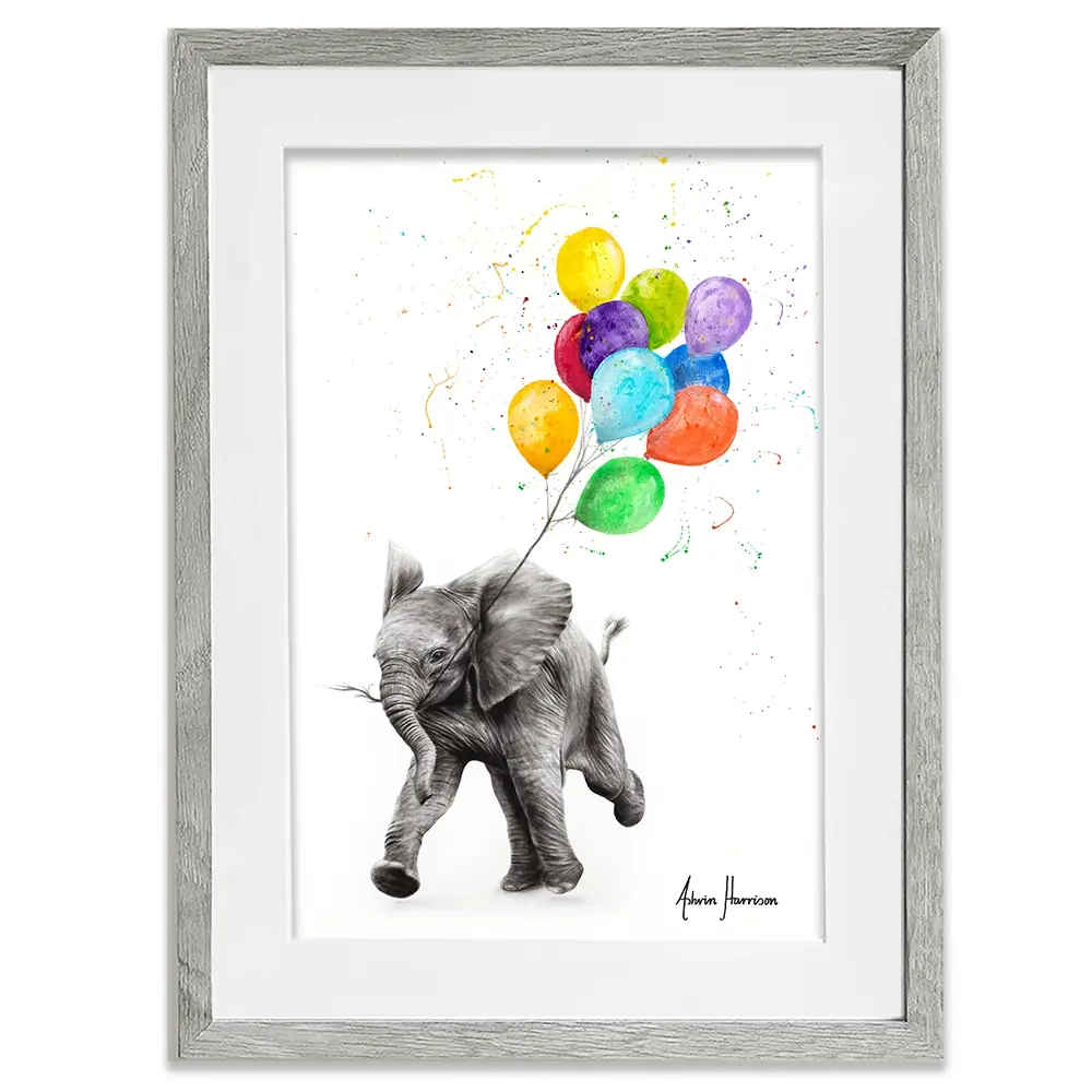 Elephant Freedom Framed Art Print Elephant Freedom Framed Art Print wall art product Ashvin Harrison (2016-2022 collection)