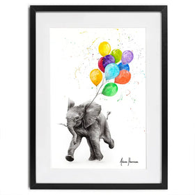Elephant Freedom Framed Art Print Elephant Freedom Framed Art Print wall art product Ashvin Harrison (2016-2022 collection)