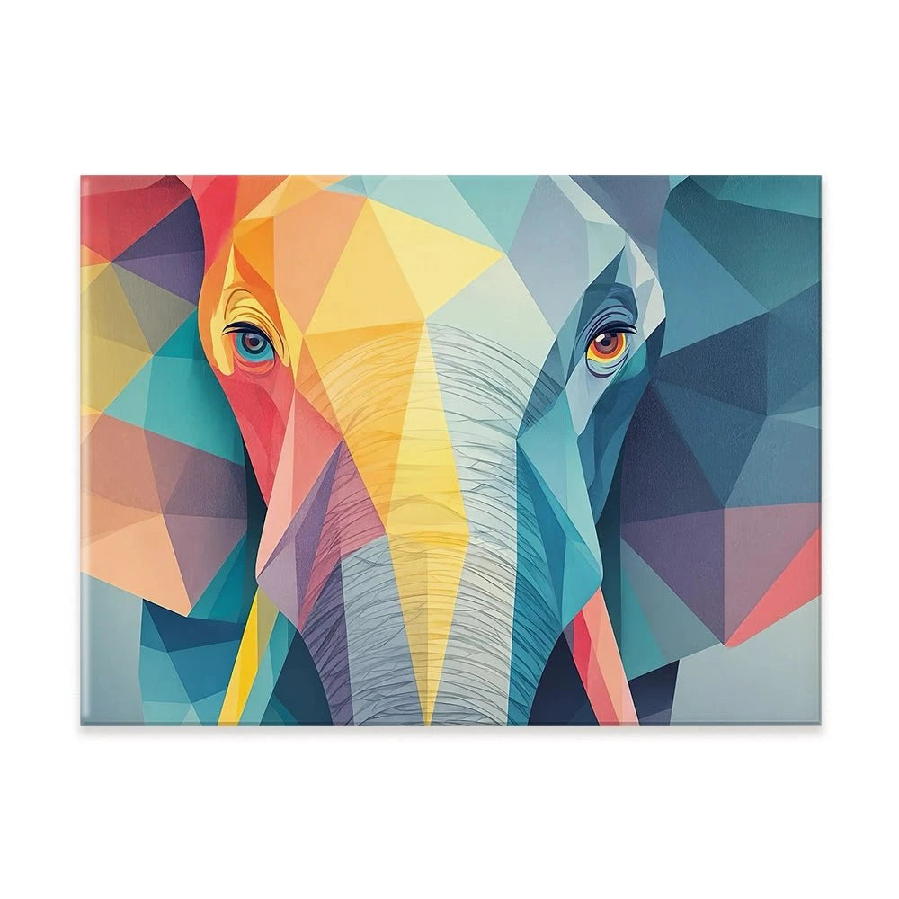 Elephant Shapes Canvas Print Elephant Shapes Canvas Print wall art product David Alexander Elder