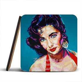 Elizabeth Taylor Coaster Set Elizabeth Taylor Coaster Set wall art product Juliet Stockton