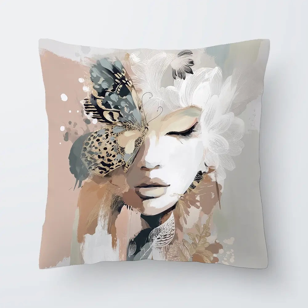 Ellie Bloom Cushion Ellie Bloom Cushion wall art product Bella Eve