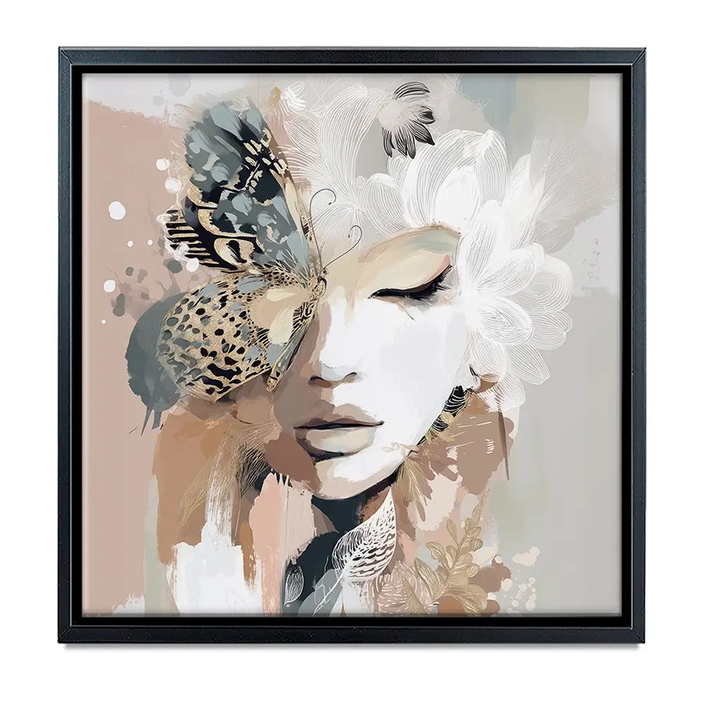 Ellie Bloom Oversized Square Canvas Print Ellie Bloom Oversized Square Canvas Print wall art product Bella Eve