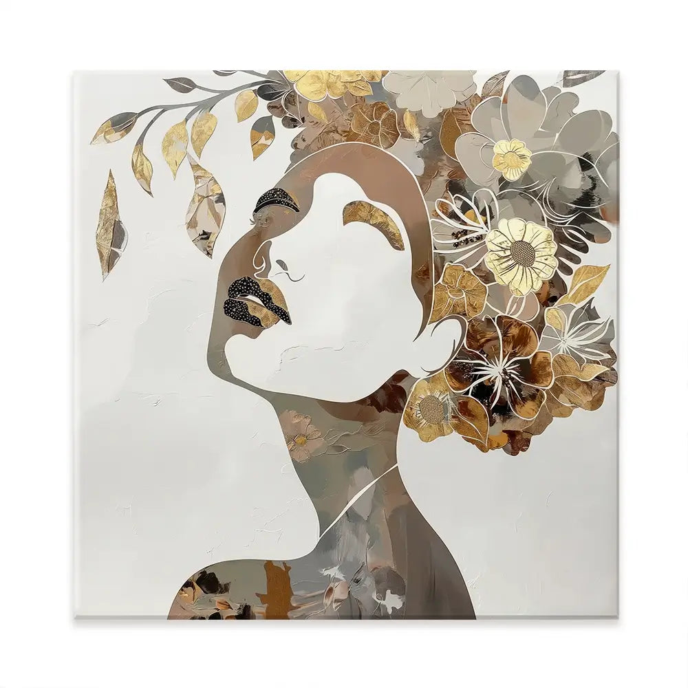Elouise Square Canvas Print Elouise Square Canvas Print wall art product Bella Eve