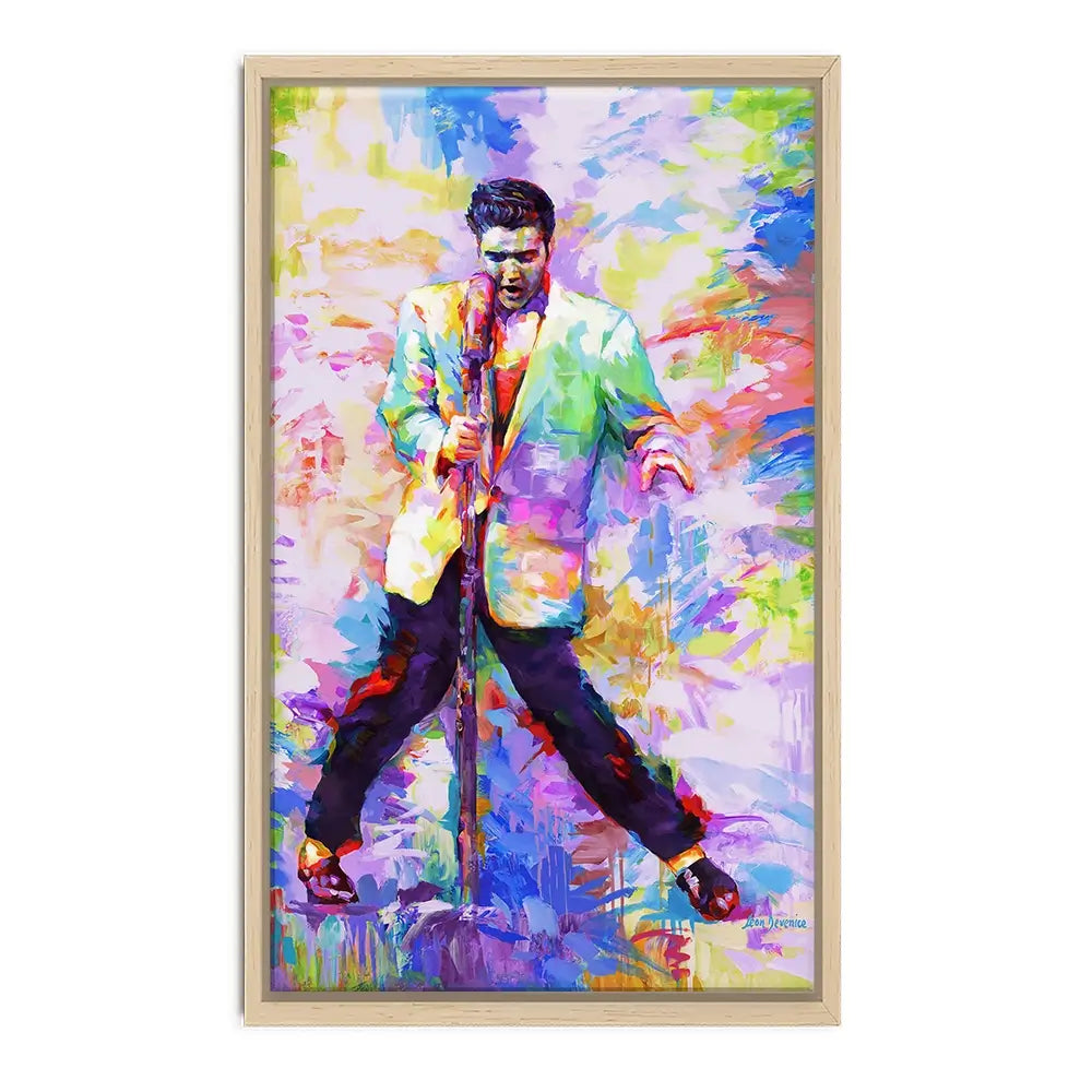 Elvis Presley Canvas Print Elvis Presley Canvas Print wall art product Leon Devenice