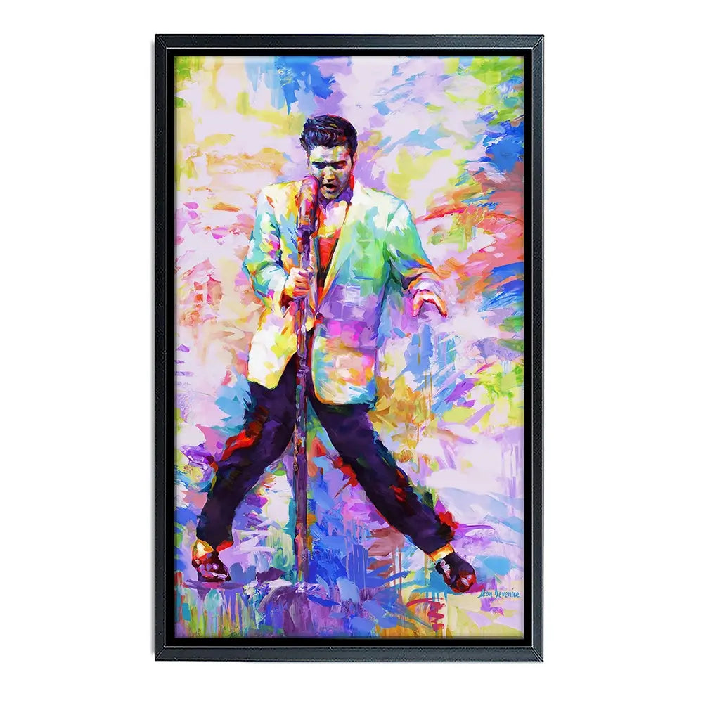 Elvis Presley Canvas Print Elvis Presley Canvas Print wall art product Leon Devenice