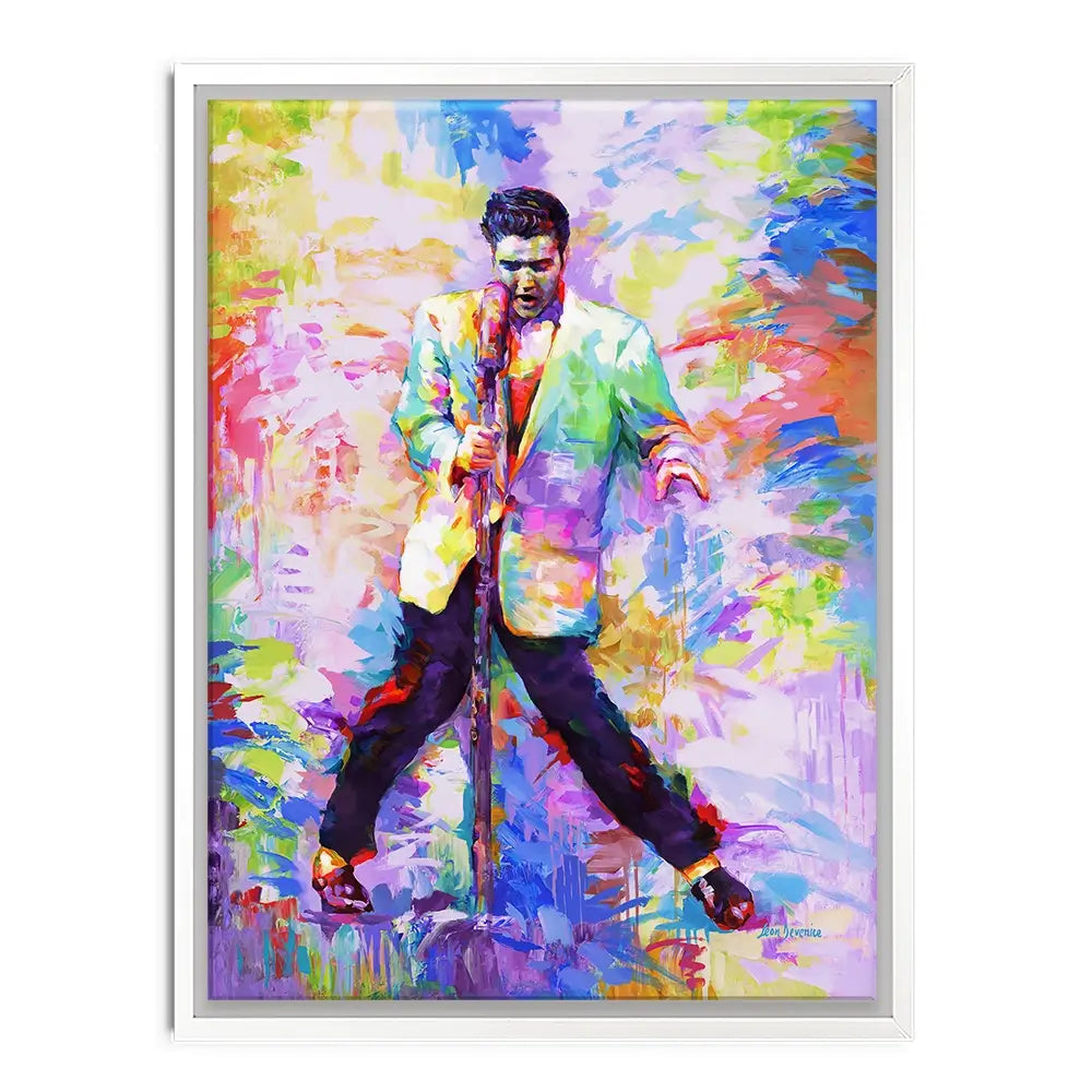 Elvis Presley Canvas Print Elvis Presley Canvas Print wall art product Leon Devenice