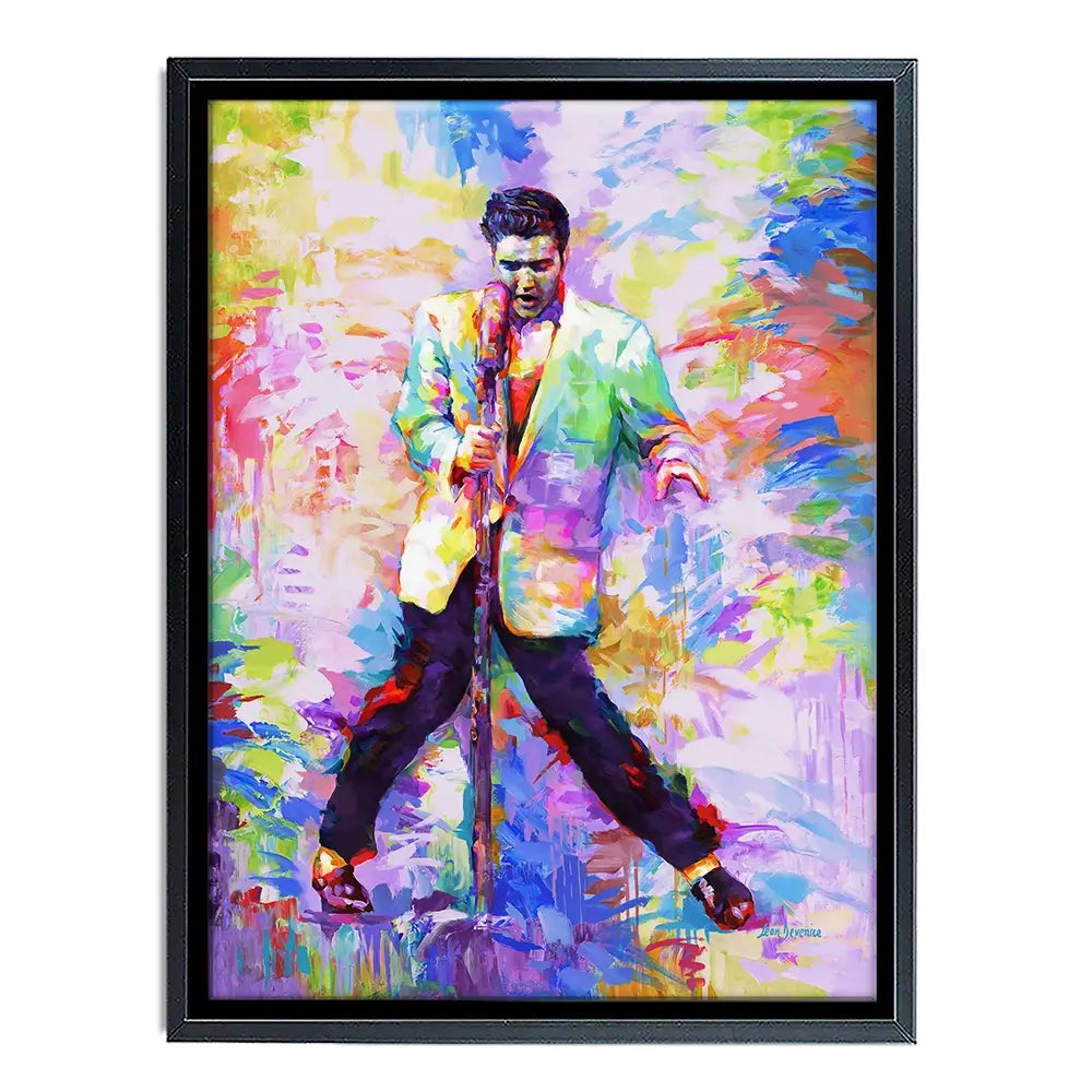 Elvis Presley Canvas Print Elvis Presley Canvas Print wall art product Leon Devenice