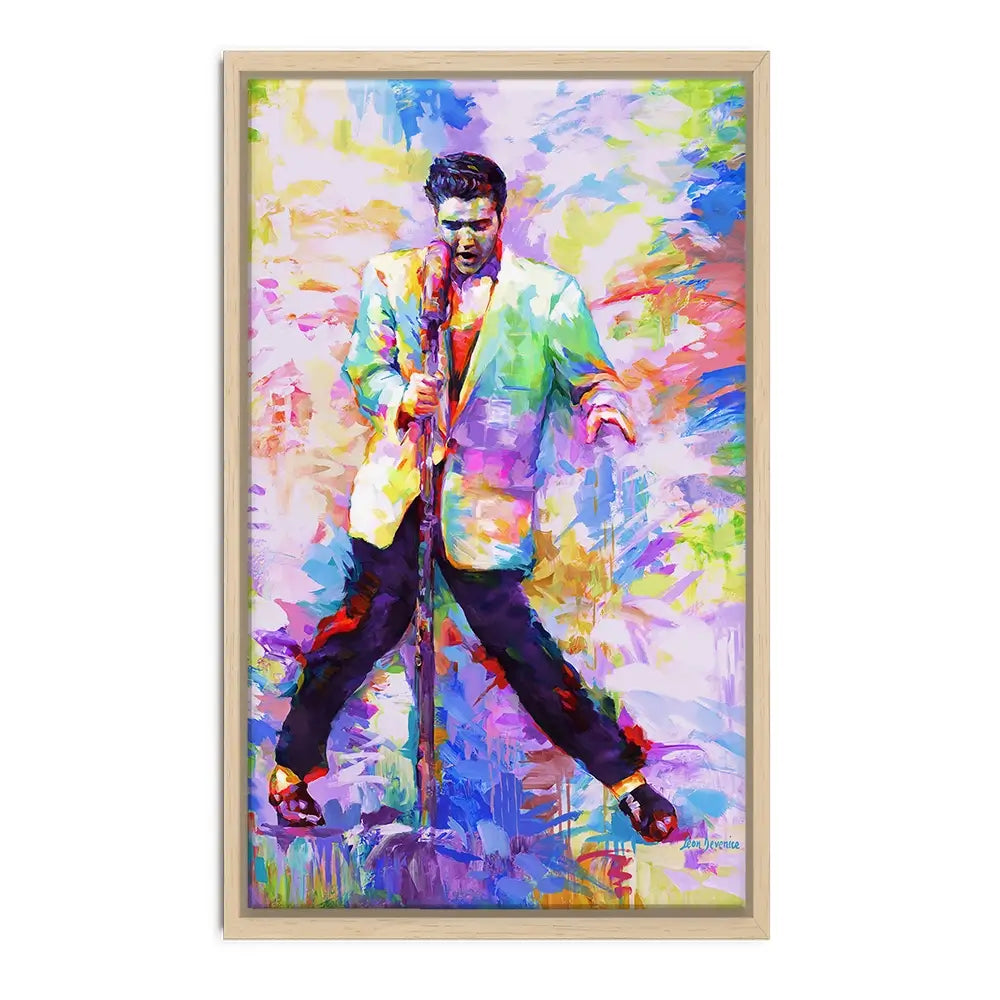 Elvis Presley Oversized Canvas Print Elvis Presley Oversized Canvas Print wall art product Leon Devenice