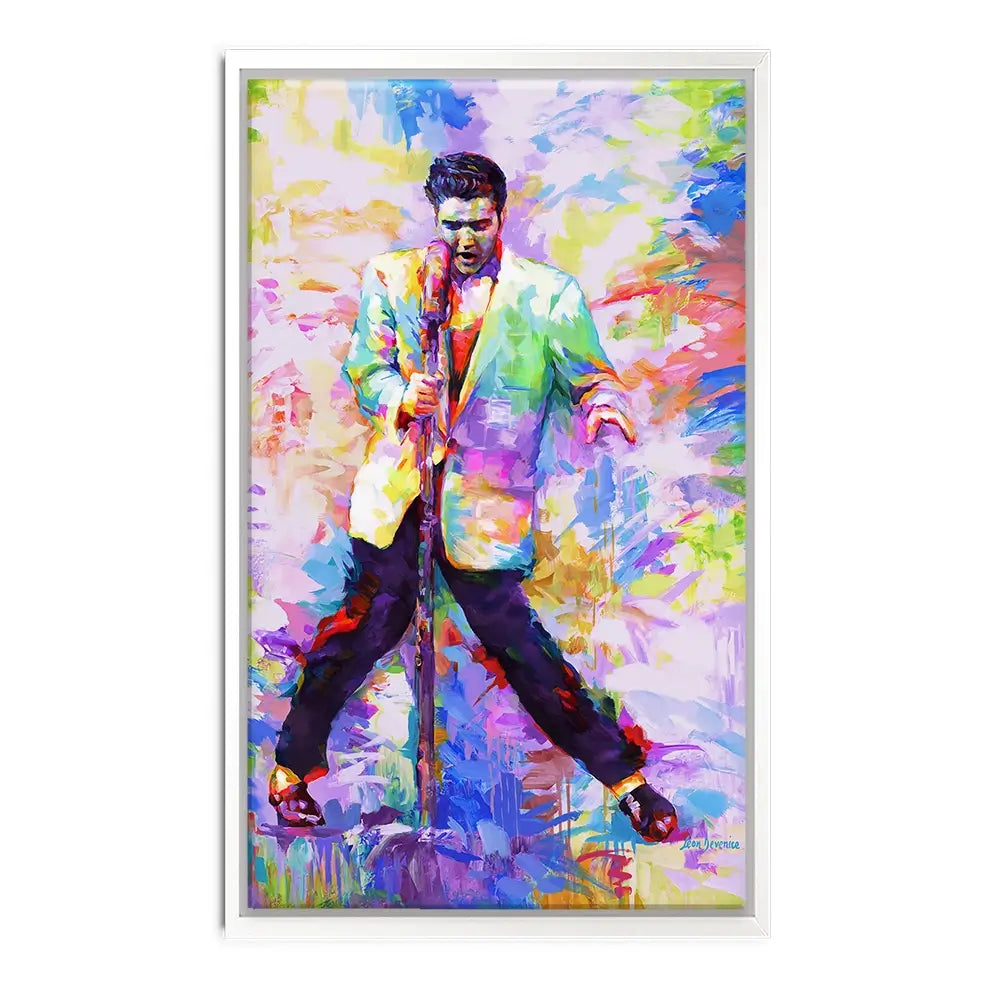 Elvis Presley Oversized Canvas Print Elvis Presley Oversized Canvas Print wall art product Leon Devenice