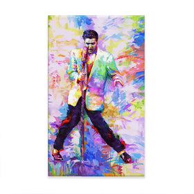 Elvis Presley Oversized Canvas Print Elvis Presley Oversized Canvas Print wall art product Leon Devenice