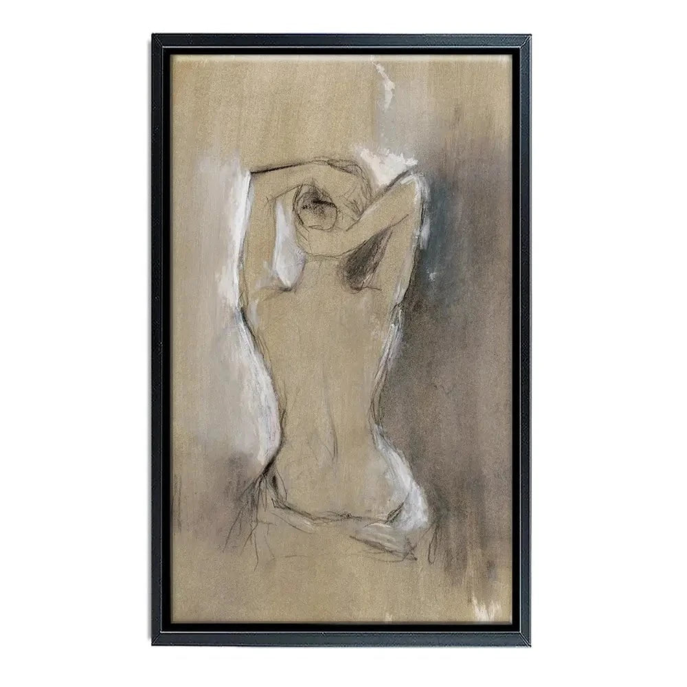 Embellished Contemporary Figure Canvas Print Embellished Contemporary Figure Canvas Print wall art product Ethan Harper