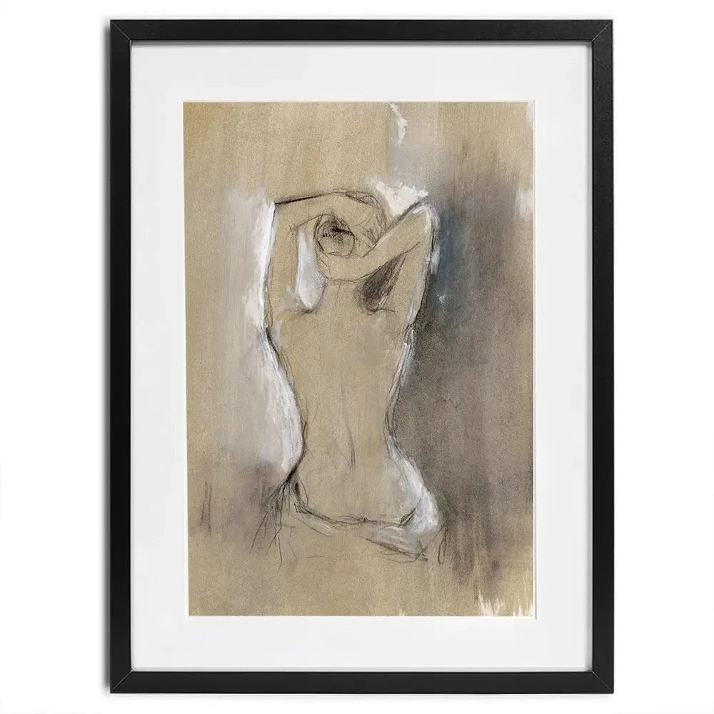 Embellished Contemporary Figure Framed Art Print Embellished Contemporary Figure Framed Art Print wall art product Ethan Harper