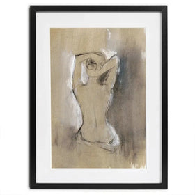 Embellished Contemporary Figure Framed Art Print Embellished Contemporary Figure Framed Art Print wall art product Ethan Harper
