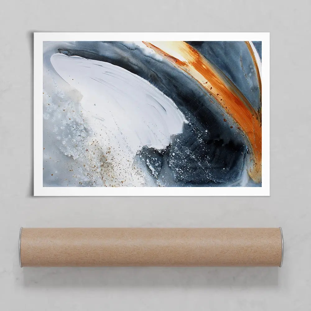 Ember Through The Frost Art Print Ember Through The Frost Art Print wall art product Studio Paint-Ing